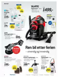 Thansen kundeavis Side 4: Optimize trykksprøyte €111,75, Optimize industri trykksprøyte €186,75