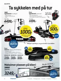 Thansen kundeavis Side 6: Thule Takstativ €3.249,00, Dezo Takboks €2.299,00