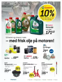 Thansen kundeavis Side 8: Qp// filter oljefilter €69,95, Raze oljeoppsamler med tut €164,25