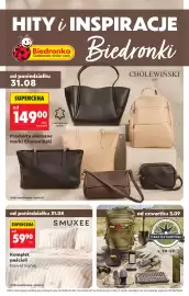Biedronka gazetka Strona 1: Komplet pościeli bawełnianej €59,90