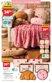 Biedronka gazetka Strona 15: Dywanik €39,99, Poduszka dekoracyjna €24,99