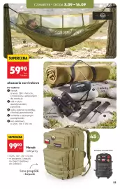 Biedronka gazetka Strona 25: Plecak militarny €99,00