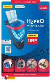 Biedronka gazetka Strona 30: H2PRO MOP PŁASKI €159,00