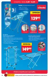 Biedronka gazetka Strona 32: Suszarka pionowa Mixer 3 €149,00, Deska do prasowania Smart €129,00