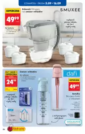Biedronka gazetka Strona 34: Butelka filtrująca Solid z wkładem €49,99, Dzbanek filtrujący lub zestaw wkładów €49,99