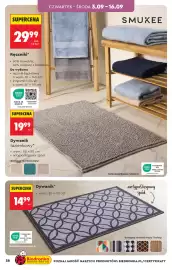 Biedronka gazetka Strona 38: Dywanik €14,99, Dywanik łazienkowy €19,99
