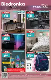 Biedronka gazetka Strona 42: Lampa stojąca LED €65,90, Pościel 160 x 200 cm €49,99