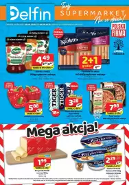 Delfin gazetka Strona 1: Pizza Hortex €7,98, Papryka czerwona €5,88