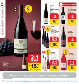 Carrefour folder Pagina 12: Frankrijk Rhônevallei Aigueville Rood €4,99