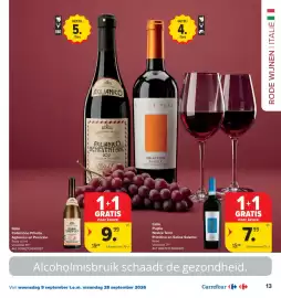 Carrefour folder Pagina 13: Italië Collezione Privata Aglianico en Pecorino €9,99
