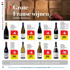Carrefour folder Pagina 36: Frankrijk Bourgogne Meursault Domaine Gauffroy Wit €53,99
