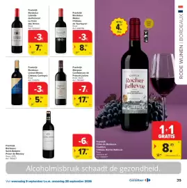 Carrefour folder Pagina 39: Frankrijk Bordeaux Saint-Estèphe Prieur de Meyney €17,99