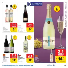 Carrefour folder Pagina 53: Chili Gato Negro Sauvignon Blanc €11,98, Allure Diamond Edition €6,49