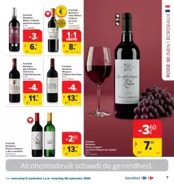 Carrefour folder Pagina 7: Frankrijk Bordeaux Margaux Château Haut-Tayac Rood €13,99