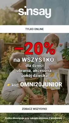 Sinsay gazetka (ważność do 2-09)