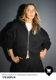 Bershka gazetka tydzień 35 Strona 4: Bluza z kapturem i błyszczącymi elementami €179,00