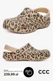 CCC gazetka tydzień 35 Strona 10: Klapki Crocs Baya Seasonal Printed Clog €239,99