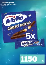 Vil-For akciós újság hét 35 Oldal 14: MilkyWay Crispy Rolls €1.150,00