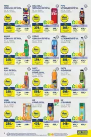 Metro akciós újság Oldal 7: Kubu play üdítőital €199,00, Márka szénsavas üdítőital €165,00