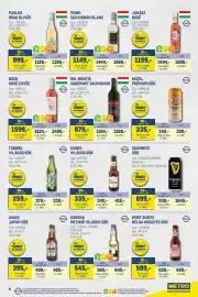 Metro akciós újság Oldal 9: Coors világos sör €335,00, Kozel premium sor €335,00