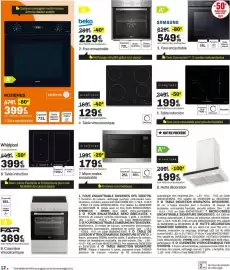 Catalogue BUT page 12: SAMSUNG Four encastrable €549,99, SIGNATURE Table vitrocéramique €129,99