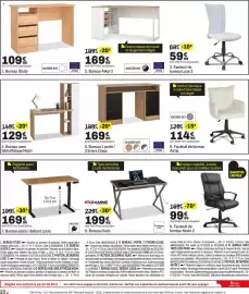 Catalogue BUT page 22: Bureau Study €109,99, Bureau Alkor 2 €169,99