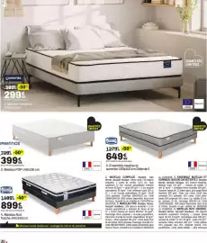 Catalogue BUT page 30: Merinos Matelas POP €399,99, SIMMONS Matelas Nuit €899,99