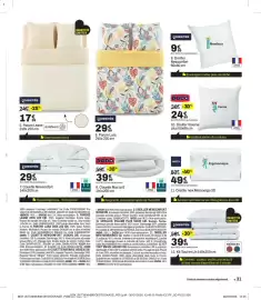 Catalogue BUT page 31: DODO Couette Max'air2 €39,99, Dreaméa Parure Lara €29,99