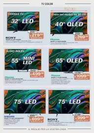 Volantino Al Pentolone Pagina 2: Hisense SMART TV OLED 65A86N €1.099,00, Samsung Smart TV LED 75U7000FUXZT €699,00