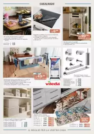 Volantino Al Pentolone Pagina 9: Stendiabiancheria estensibile Vileda €49,00, Carrello cucina, 2 cassetti €89,90