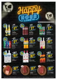 Encarte Cometa Supermercados Página 1: Bebida mista beats €5,99, Vinho o gaúcho frisante €24,99
