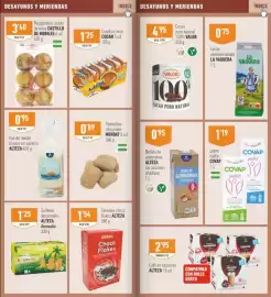 Folleto Supermercados Deza Página 11: Castillo de Moriles magdalenas aceite de oliva €3,40, Alteza choco flakes €1,54