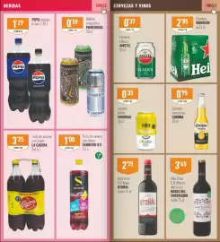 Folleto Supermercados Deza Página 13: Navas del Emperador vino tinto €3,45, Sandevid tinto de verano con limón €1,00