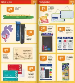 Folleto Supermercados Deza Página 23: Bismark tizas blancas y color €0,99