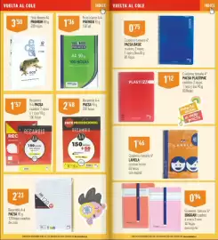 Folleto Supermercados Deza Página 25: Premier folio blanco A-4 €1,36, Pacsa recambio a4 €1,57