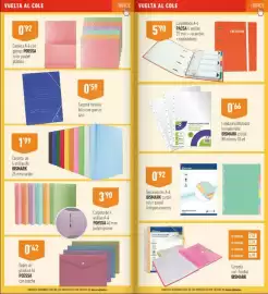 Folleto Supermercados Deza Página 27: Pacsa carpeblock a-4 €5,90, Bismark funda multituladro €0,66