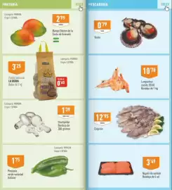 Folleto Supermercados Deza Página 3: Champiñón €1,39, Chipirón €12,95