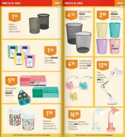 Folleto Supermercados Deza Página 30: Poessa papeleria de rejilla €4,45, Bismark papeleras €2,80