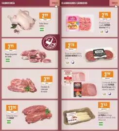 Folleto Supermercados Deza Página 4: Elpozo escalopines de lomo €3,99, Legado ibérico burger de cerdo ibérico €2,75