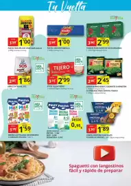 Folleto Supermercados MAS Página 3: Puleva leche €0,95, Puleva bebida láctea max crecimiento €1,59