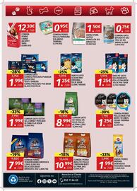 Folleto Maskom Supermercados Página 24: Brekkies comida perro €7,99, Ultima comida perro adulto pollo /medium buey €10,99