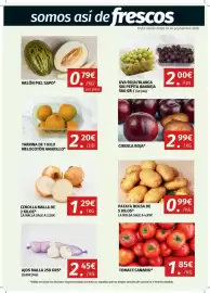 Folleto Maskom Supermercados Página 3: Ciruela Roja* €2,99, Cebolla malla €1,29