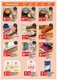 Folleto Maskom Supermercados Página 4: Argal jamón cocido casal €7,25, Goikoa chorizo extra €2,49