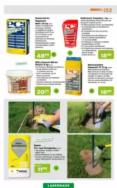 Salzburger Lagerhaus Flugblatt Seite 3: PCI Repament Multi €48,90, PCI Emulsion €18,59