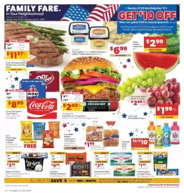 Family Fare weekly ad week 36 Page 1