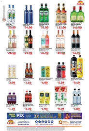 Encarte Assaí Atacadista Página 2: Britânia - esponja multiuso €3,99, Seara - steak de frango empanado congelado €1,90