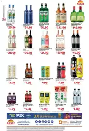 Encarte Assaí Atacadista Página 2: Britânia - esponja multiuso €3,99, Seara - steak de frango empanado congelado €1,90
