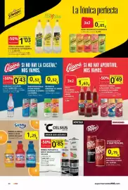 Folleto Supermercados MAS Página 44: Celsius bebida energética kiwi o mango limón €0,85
