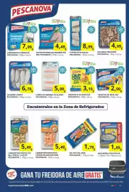 Folleto Supermercados MAS Página 5: Pescanova crunchyx de merluza €3,19, Pescanova lomos de abadejo de alaska €5,99