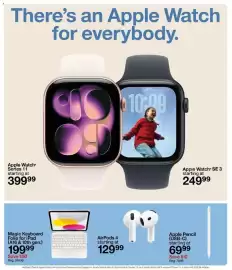 Target weekly ad week 36 Page 19: Magic Keyboard Folio for iPad €199,99, Apple Pencil (USB-C) €69,99